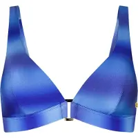 Ten Cate Triangle Buckle Push-Up Bikinitop dames Blauw 42B