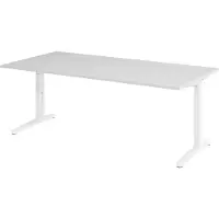 Hjh OFFICE PRO XTRA XB 2E WW - Grijs 200 x 100 Tafelhoogte I In hoogte verstelbaar