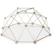 Exit Metal Climbing Dome Klimkoepel ø190cm - Klimrek voor Buiten - Speeltoestel Kinderen - Staal - Pastel