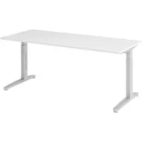 Hjh OFFICE PRO XTRA XB 19 SS - Wit 180 x 80 Tafelhoogte I In hoogte verstelbaar