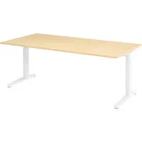 Hjh OFFICE PRO XTRA XB 2E WW - Esdoorn 200 x 100 Tafelhoogte I In hoogte verstelbaar