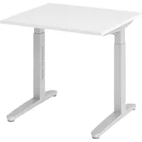Hjh OFFICE PRO XTRA XB 8 SS - Wit 80 x 80 Tafelhoogte I In hoogte verstelbaar