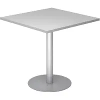 Hjh OFFICE PRO BISTRO F88Q S - Systeem conferentietafel Grijs 80 x 80 Zilver