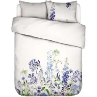 Essenza Dekbedovertrek Lavinea Wit Satijn-260 x 200 / 220 cm | Extra Breed