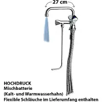 Ich-zapfe Kraan, Waterkraan, Keuken kraan - voor 1 wasbak, hoge druk