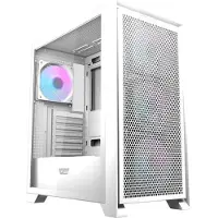 Darkflash Behuizing zonder voeding - DRX70 MESH - Middenformaat - ATX-formaat - Wit