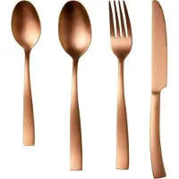 Arthur Martin Bestekset - ARTHUR MARTIN - AM0056 - 24 delig - RVS - Koperafwerking