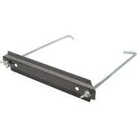 Gistuch Batterijhouder - Universele roestvrijstalen set - Zijpanelen met 8,7 inch - Steunstangen van koolstofvezel