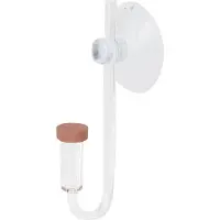 Gistuch Transparante CO2-diffusor van acryl, vernevelaar, belbubbler voor aquariumplanten, water, gras