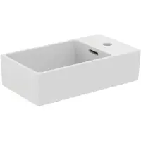 Ideal standard Extra - Fontein 45x25 cm, met overloop, met kraangat rechts, wit T373401