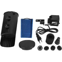 Gistuch Aquarium, waterval, schildpad, filterpomp voor binnenin de tank, mini-model, geluidsloos voor vissen