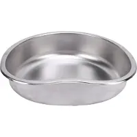 Gistuch RVS spoelbak voor bar, afmetingen 38,1 x 31,9 x 9,9 cm, grote capaciteit, hartvormige spoelbak met een afvoergat van 40 mm, geschikt voor boten, campings en voertuigen