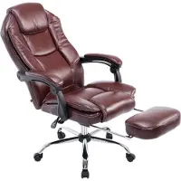 BellaFurn Klassieke bureaustoel – Ergonomische bureaustoel – Hoogwaardige bekleding, comfortabel zitgevoel