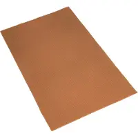 Gistuch Antislip zool met hielkussen, geschikt voor vrijetijdsschoenen en slippers, vermindert voetpijn, 58 cm x 38 cm x 2,2 mm (bruin)