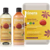 Sarcia.eu ITINERA Cadeauset: Conditioner + Shampoo voor Beschadigd Haar met Kastanje uit Toscaanse Heuvels 2x370ml