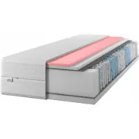 IZER Pocketvering matras 90x190 Visco Memory H2/H3 7-zone