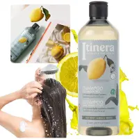 Sarcia.eu ITINERA - Shampoo voor vettig haar met citroen van de kust van Amalfi, 370 ml (5 stuks)