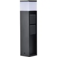 Lutec Staande lamp Mains met stopcontact