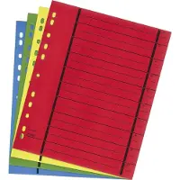 POV 951990840IF Scheidingsbladen - A4, breder formaat, gesorteerd, 40 stuks