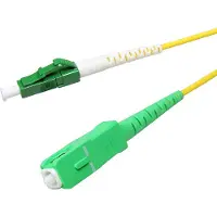 S-Conn LWL SX Patchkabel LC/SC APC 9/125µ, OS2 gelb, 1,5m