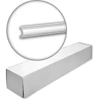 Profhome 651389-box 1 doos 24 lijsten Wandlijst Fries | 48 m