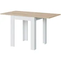 Dmora Uitschuifbare tafe wit l67 cm