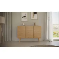 Kocot Kids Elegant kastje van eikenhout, ambachtelijk vervaardigd, in Scandinavische stijl - modern design