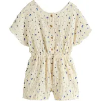 Next Overall ecru / blauw / pastelblauw