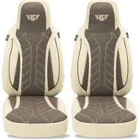 BREMER SITZBEZÜGE Autostoelhoezen voor Honda CR-V BJ 2012-18 – Stoelhoezen voor bestuurder en passagier in Beige/Bruin