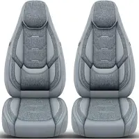 BREMER SITZBEZÜGE Autostoelhoezen voor Mercedes A-Klasse Bj 1997-04 – Stoelhoezen voor bestuurder en passagier in Grijs