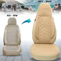 BREMER SITZBEZÜGE Premium Camper stoelhoezen voor Knaus BOXLIFE PRO / XL Camper Van DPL505 in Beige (2 losse stoelen)