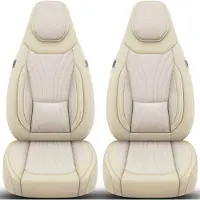BREMER SITZBEZÜGE Autostoelhoezen voor Hyundai i20 Bj 2014-20 – Stoelhoezen voor bestuurder en passagier in Beige