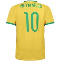 Kingdo Neymar Brazilie Voetbalshirt - Voetbalshirts Kinderen - Jongens en Meisjes - Sportshirts - Volwassenen - Heren en Dames - Maat XL