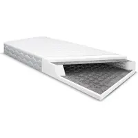 Nordelo Federkernmatras ADAMO, 90 x 200 cm, Bonell-vering, H3 (medium stevigheid), 17 cm dik, dubbelzijdig, antiallergeen. Productbeschrijving