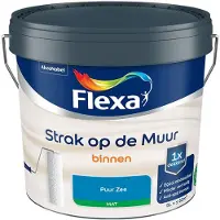 Flexa - Strak Op De Muur Binnen Mat - Puur Zee - Mengverf - 5 L
