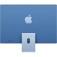 Apple iMac 24"/23,5"/4480 x 2520/M4-chip/24GB RAM/512GB SSD/M4-chip/Sequoia-kleur/Blauw/Modelnummer 1R