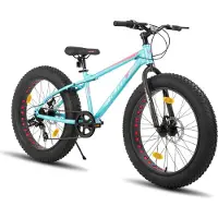 Hiland Hybrid Fiets - 700C - 21 Versnellingen - Racefiets / Stadsfiets - Mechanische Schijfremmen - Heren & Dames - Commuter Bike