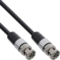 InLine BNC videokabel | 12G-SDI | 4K 60Hz | 75 Ohm | 1 meter