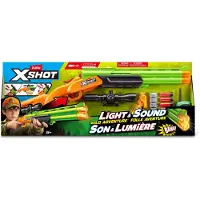 Zuru X-shot Big Hunter Pistol With Lights And Sounds 20.4x72.4x5.3 Cm Groen Kinderen