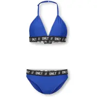 ONLY GIRLS Bikini 'KOGSandy' blauw / zwart / wit