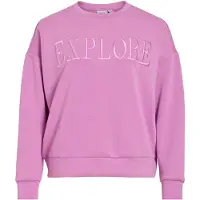 Vila Sweatshirt 'VIReflect' pink
