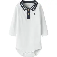 Name it Rompertje/body 'NBMFLIP' navy / wit