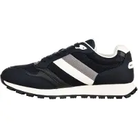 Armani Exchange Sneakers laag donkerblauw / grijs / wit