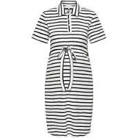 ONLY Maternity Jurk 'Lixa' zwart / wit