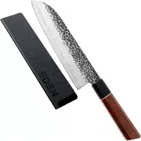 Couteaux de cuisine Eden Elements 2001-318 santoku met mesbeschermer