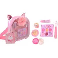 Johntoy LaLa Make-up Set In Eenhoorn Rugzak Roze roze Speelgoedmake-up