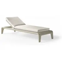 Suns Basta ligbed aluminium/teak waterafstotend weefsel