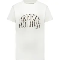 Cars T-shirt wit Meisjes Katoen Ronde hals Tekst - maat 128