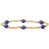 Sparkling Jewels Armband Sodaliet BLK03G-G20