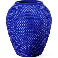 Lyngby Porcelæn Rhombe Color Porcelain-h16.5 Cm Keramische Vaas